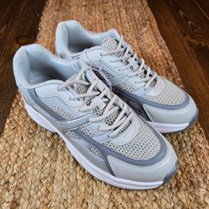 Women's Scottie Fashion Sneakers Shoes Memory Foam Insole Gray
