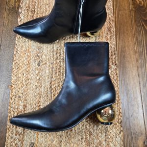 Women's Stretch Ankle Boots Jaz Bootie Ball Heel & Memory Foam Insole