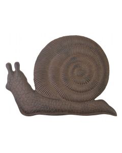 Decorative Cast Iron Snail Stepping Stone – Garden Pathway Accent, Outdoor Yard