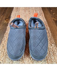 Dluxe Men's Corey All Day Slide Slippers Charcoal Gray XL US size 13-14