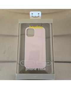 Heyday Silicone Phone Case for iPhone 12 Mini – Dusty Pink, Soft & Protective