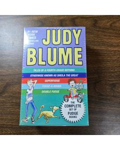 Judy Blume Welcome to the Hilarious World of Fudge Box Set 5 Books Sealed Super