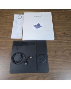 SaharaCase - Office Mouse Pad with Wireless Charging - Black
