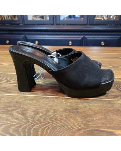 Women's Darla Platform Mule Heels Black 6