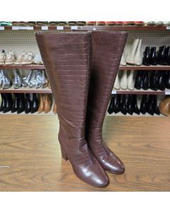 Women's Ridley Tall Dress Boots Memory Foam Insole Brown SZ 9 Unworn Condition