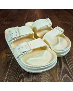 Women's Trixie Platform Slide Sandals Unworn Condition in Yellow, Black or Pink